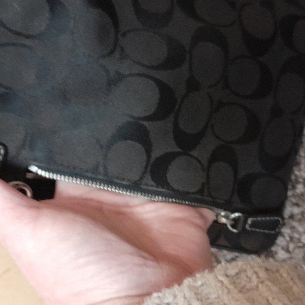Coach canvas/leather purse - Picture 5 of 8